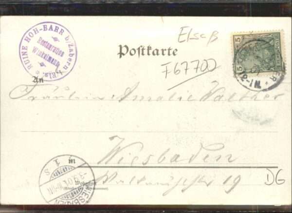 Zabern Saverne Zabern Gross Geroldseck Hohbarr – Bild 2
