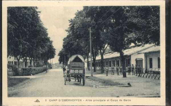 Oberhoffen-sur-Moder Oberhoffen Allee principale Corps Garde