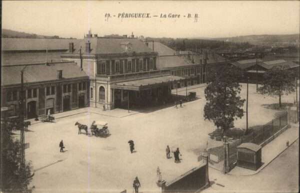 Perigueux La Gare Kutsche
