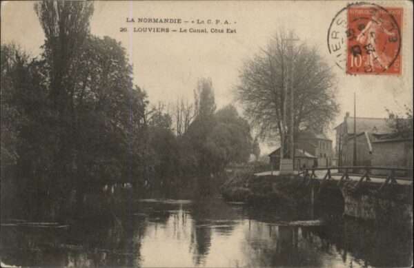 Louviers Canal Cote Est