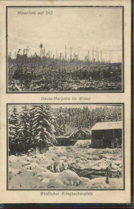 Basse-Margotte Minenfeld