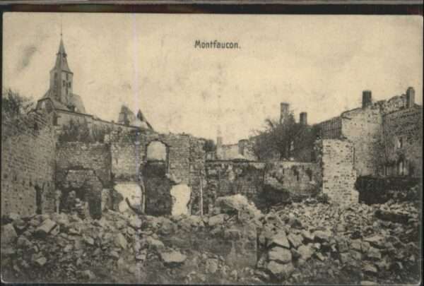Montfaucon 55-d Argonne Montfaucon