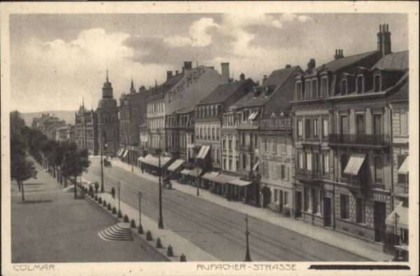 Colmar Haut Rhin Elsass Colmar Rufacher Strasse