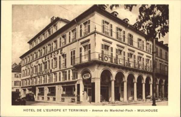 Mulhouse Muehlhausen Mulhouse Hotel de L Europe et Terminus