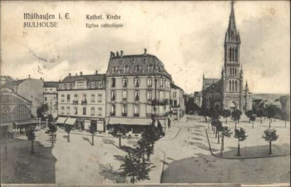 Mulhouse Muehlhausen Mulhouse Kirche Eglise Catholique