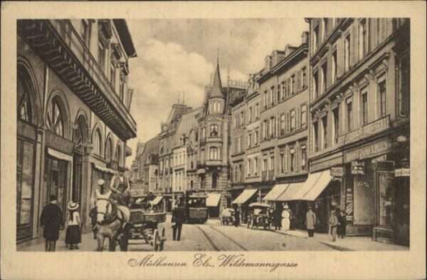 Muehlhausen Elsass Mülhausen_Elsass Wildemanngasse Kutsche