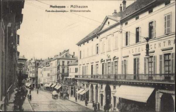Mulhouse Muehlhausen Mulhouse Wildemannstrasse Hotel Central