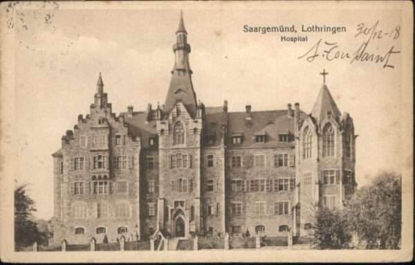 Saargemuend othringen Hospital