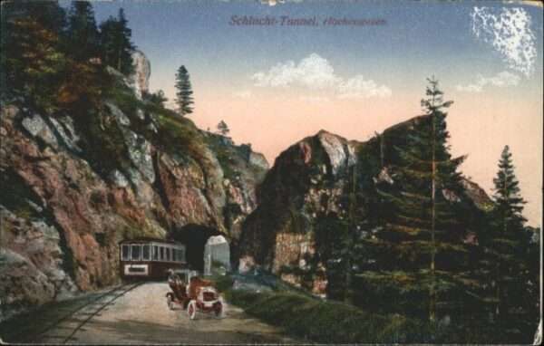 Col de la Schlucht Schlucht Tunnel Eisenbahn