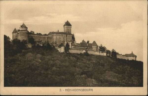 Haut-Koenigsbourg Hohkoenigsburg Haut-Koenigsbourg Hoh-Koenisbourg