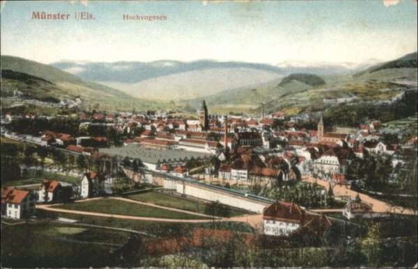 Munster Haut Rhin Elsass Münster_Elsass Vogesen