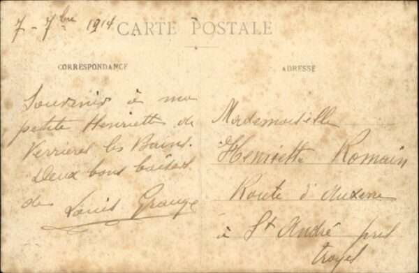 Verrieres Aube Grand Route Pont Seine Lavoir – Bild 2