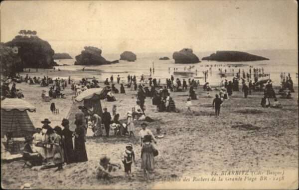 Biarritz Pyrenees Atlantiques Biarritz Roche Plage