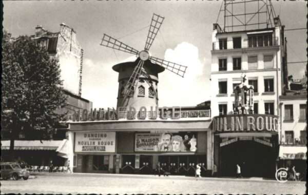 Paris Montmartre Moulin Rouge Place Blanche