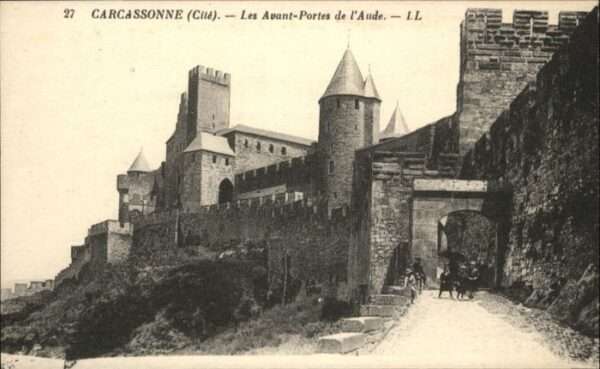 Carcassonne Cite Avant-Portes Aude