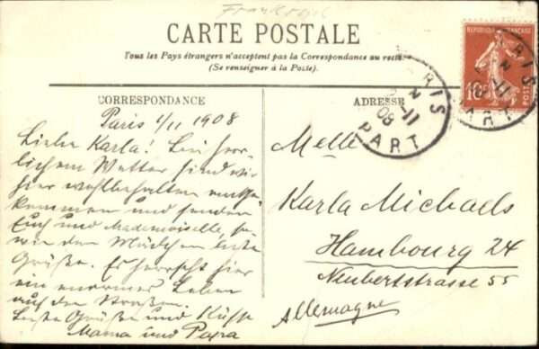 Paris Kutsche Pferd Boulevard Italiens – Bild 2