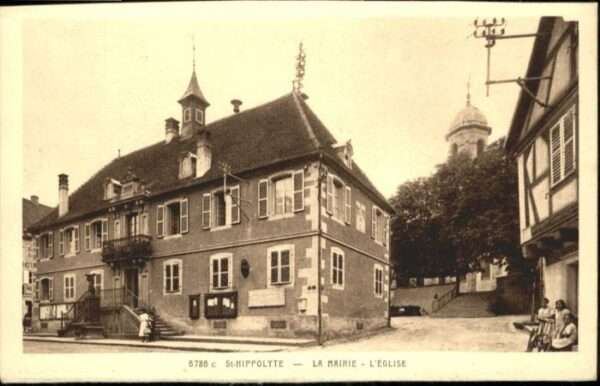 Sainte-Croix-aux-Mines Mairie Eglise