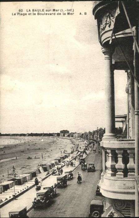 La Baule-sur-Mer Plage Boulevard Mer