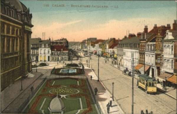 Calais Strassenbahn Boulevard Jacquard