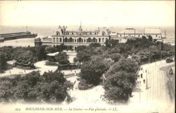 Boulogne-sur-Mer Casino Strassenbahn