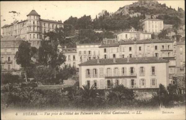 Hyeres Hotel Palmiers Hotel Continental