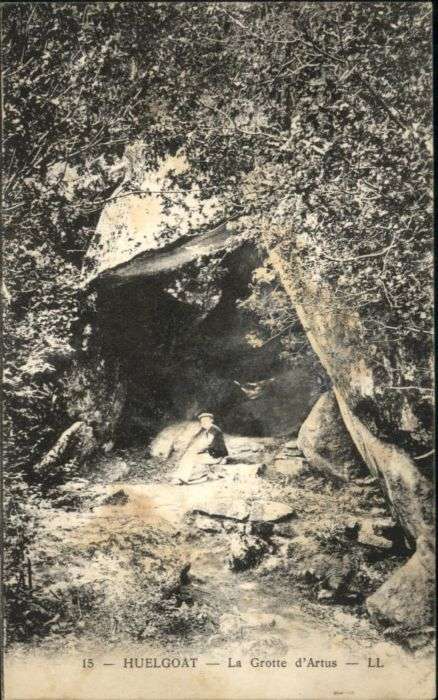 Huelgoat Grotte Artus Höhle