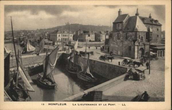 Honfleur Lieutenance Port