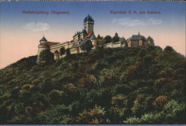 Hohkoenigsburg Haut-Koenigsbourg Hohkönigsburg Vogesen