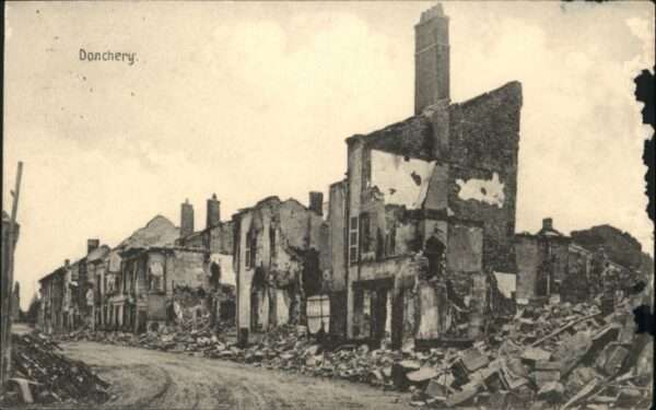 Donchery Zerstörung