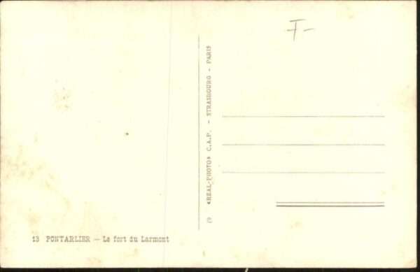 Pontarlier Fort Larmont – Bild 2