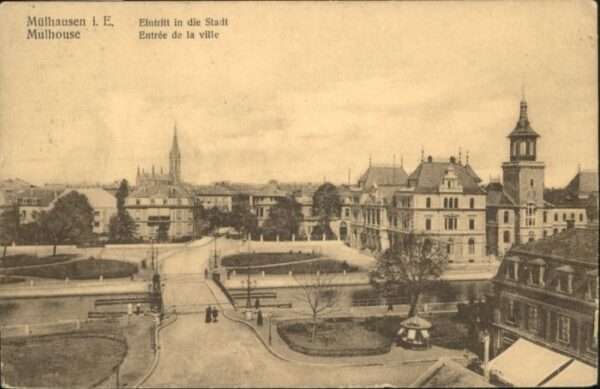 Mulhouse Muehlhausen Mulhouse Mülhausen Elsass