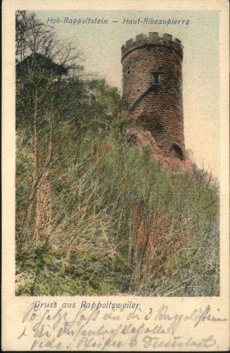 Rappoltsweiler Haut Rhin Elsass Rappoltsweiler Hoh-Rappoltstein Haut-Ri