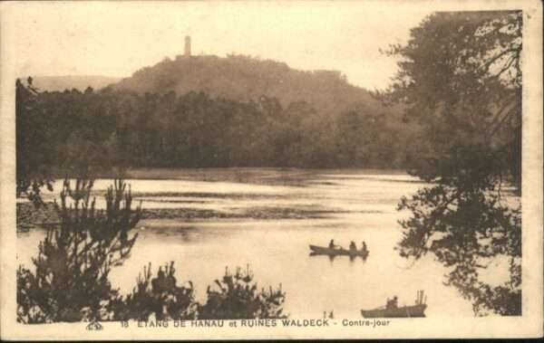 Waldeck Edersee Waldeck Ruines Etang Hanau