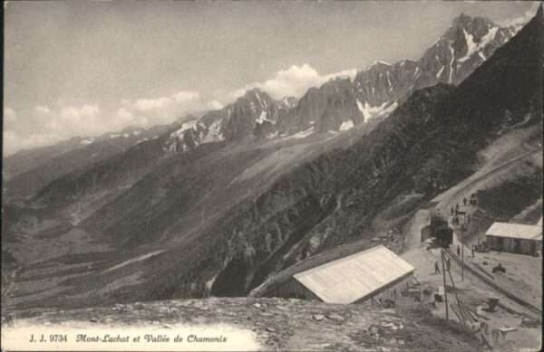 Chamonix Vallee Mont Lachat Bergbahn