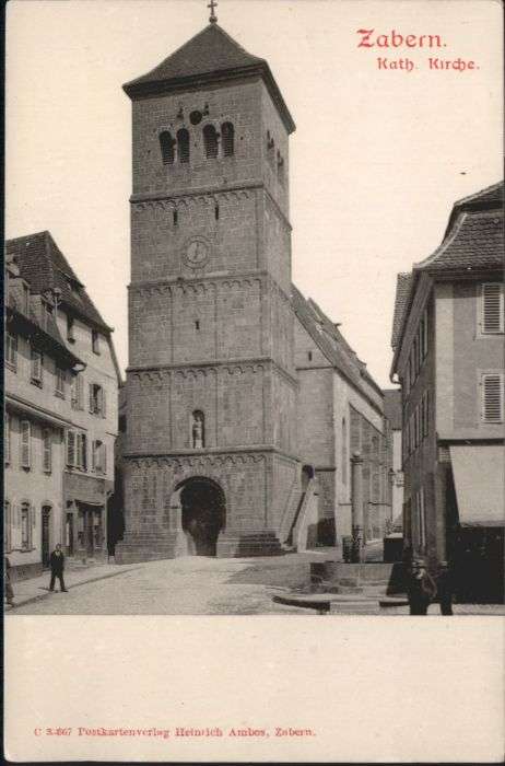 Zabern Saverne Zabern Kirche