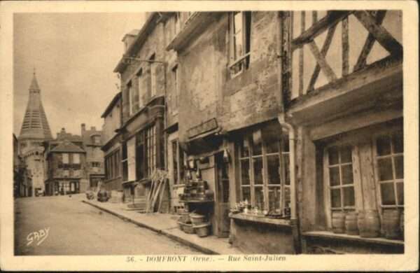Domfront Orne Rue Saint-Julien