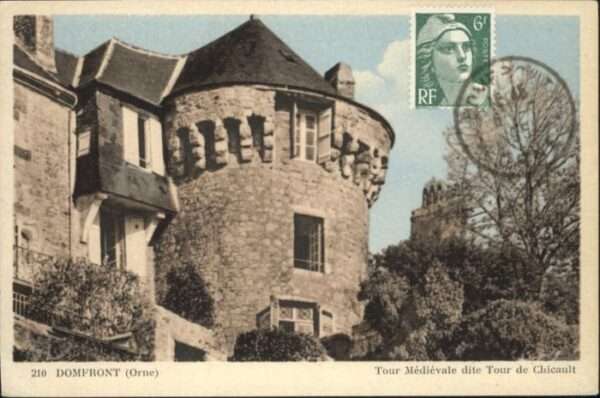 Domfront Orne Tour Medievale Tour Chicault