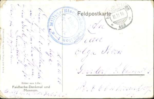 Lille Nord Lille Faidherbe-Denkmal Museum – Bild 2