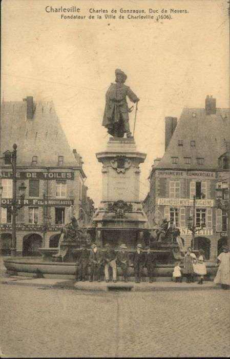 Charleville-Mezieres 08 Charleville Charles Gonzague Duc Nevers