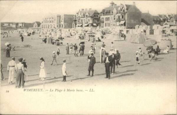 Wimereux Plage Maree Basse