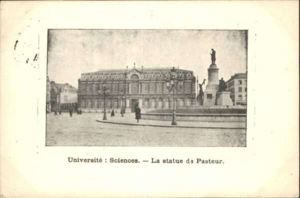 Lille Nord Universite Statue Pasteur