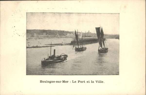 Boulogne-sur-Mer Port  Dampfer