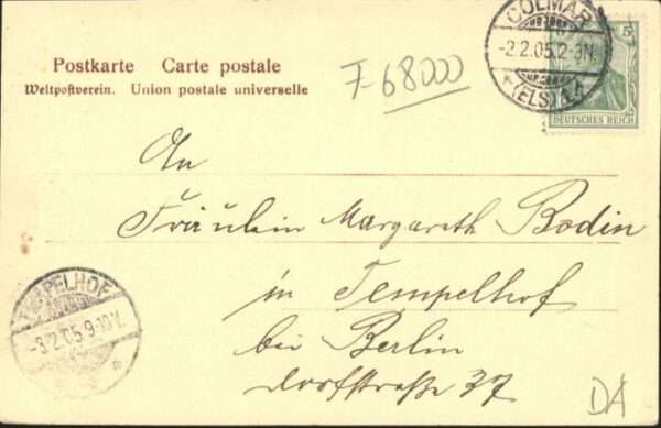 Colmar Haut Rhin Elsass Colmar Poste Post – Bild 2