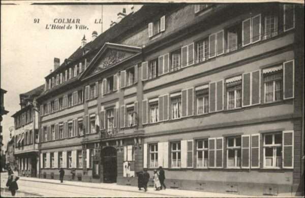 Colmar Haut Rhin Elsass Colmar Hotel de Ville
