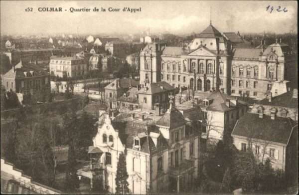 Colmar Haut Rhin Elsass Colmar Quartier Cour Appel