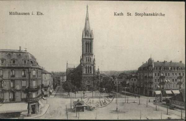 Muehlhausen Elsass Mülhausen_Elsass St. Stephanskirche