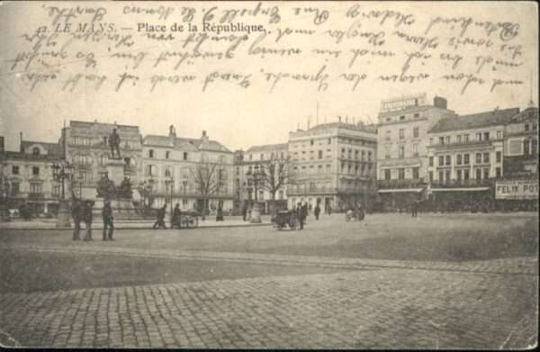 Le Mans Sarthe Le_Mans Place Republique