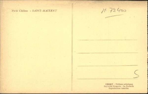 Saint-Maixent Sarthe Porte Chalons – Bild 2