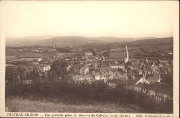 Chateau-Chinon Ville Chateau-Chinon Sommet Calvaire