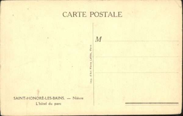 Saint-Honore-les-Bains Hotel Parc – Bild 2